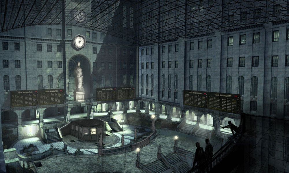 Environment Art from Dead to Rights: Retribution