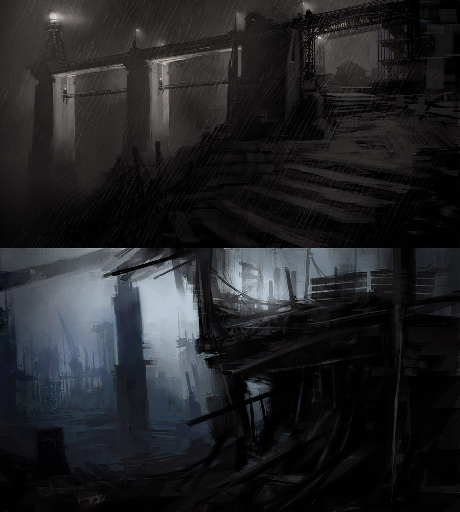 Environment Art from Dead to Rights: Retribution