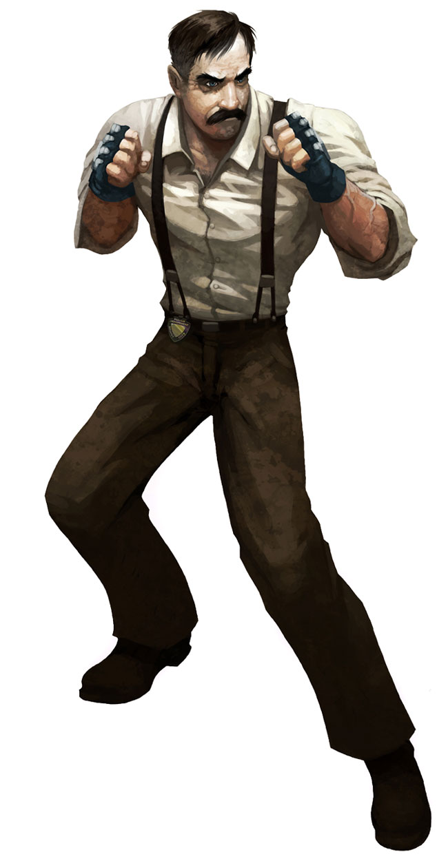 Frank Slate Artwork from Dead to Rights: Retribution