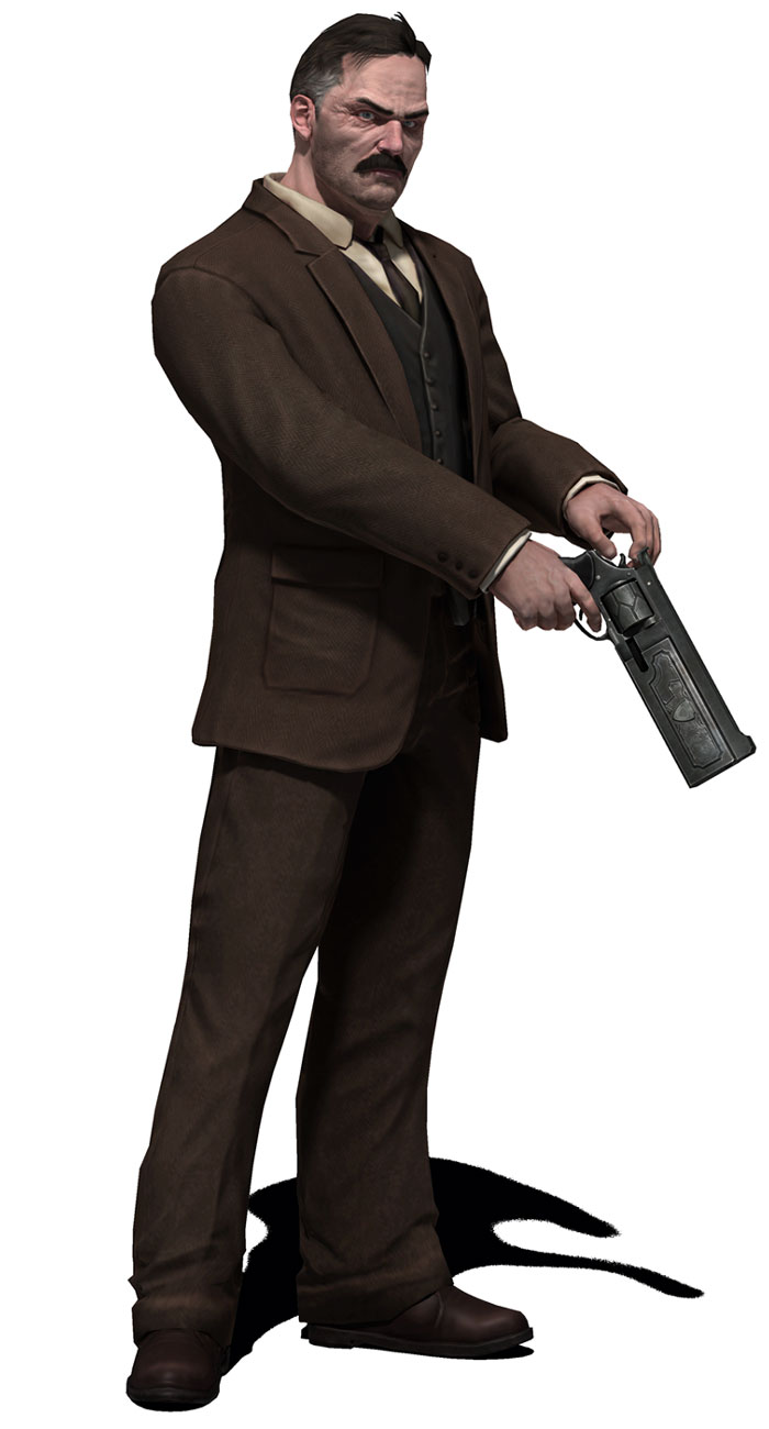 Frank Slate Render from Dead to Rights: Retribution