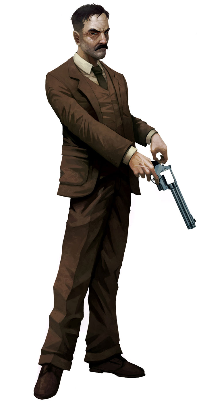Frank Slate Art from Dead to Rights: Retribution