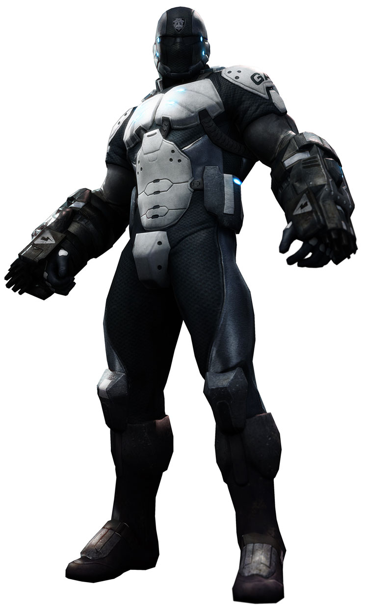 GAC Brawler Art from Dead to Rights: Retribution