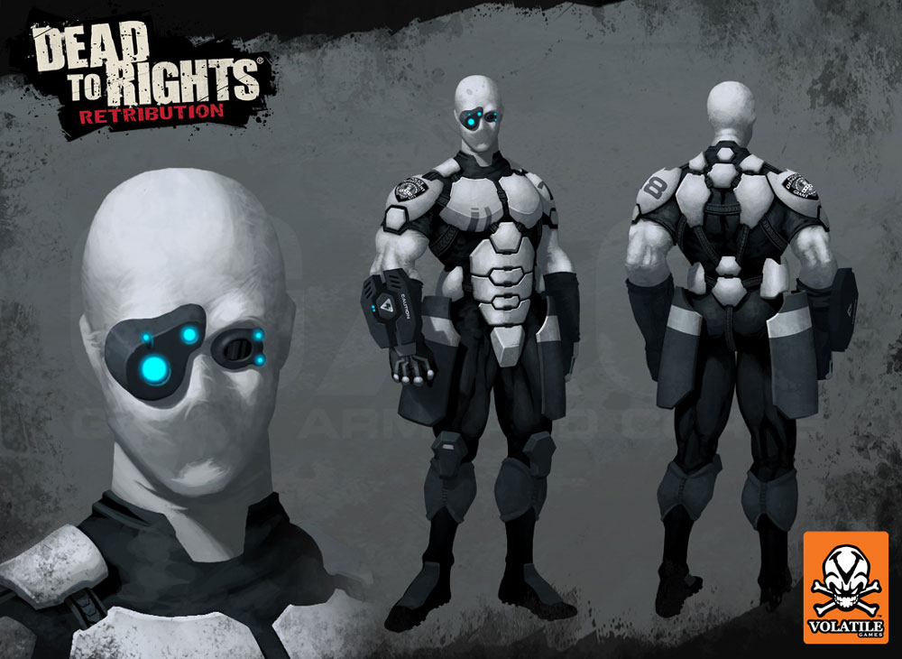 GAC Brawler Art from Dead to Rights: Retribution