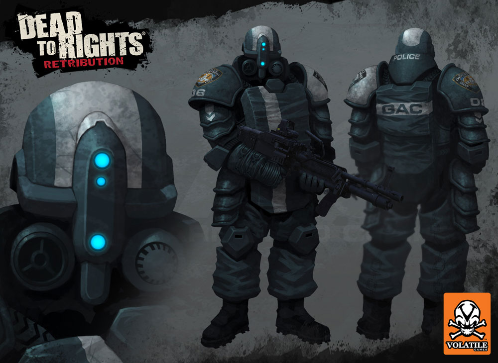 GAC Heavy Art from Dead to Rights: Retribution