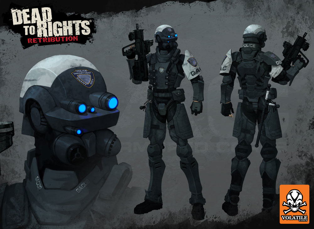 GAC Soldier Art from Dead to Rights: Retribution
