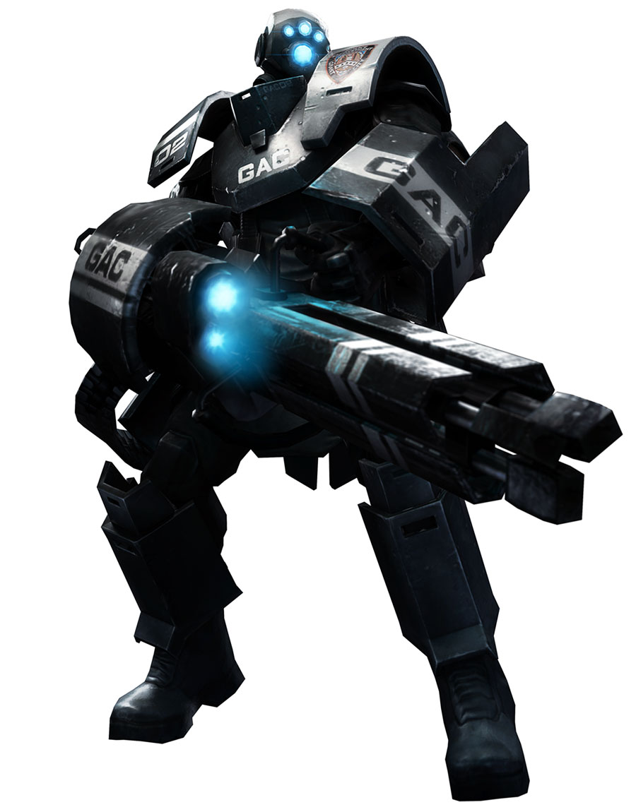 GAC Tank Art from Dead to Rights: Retribution