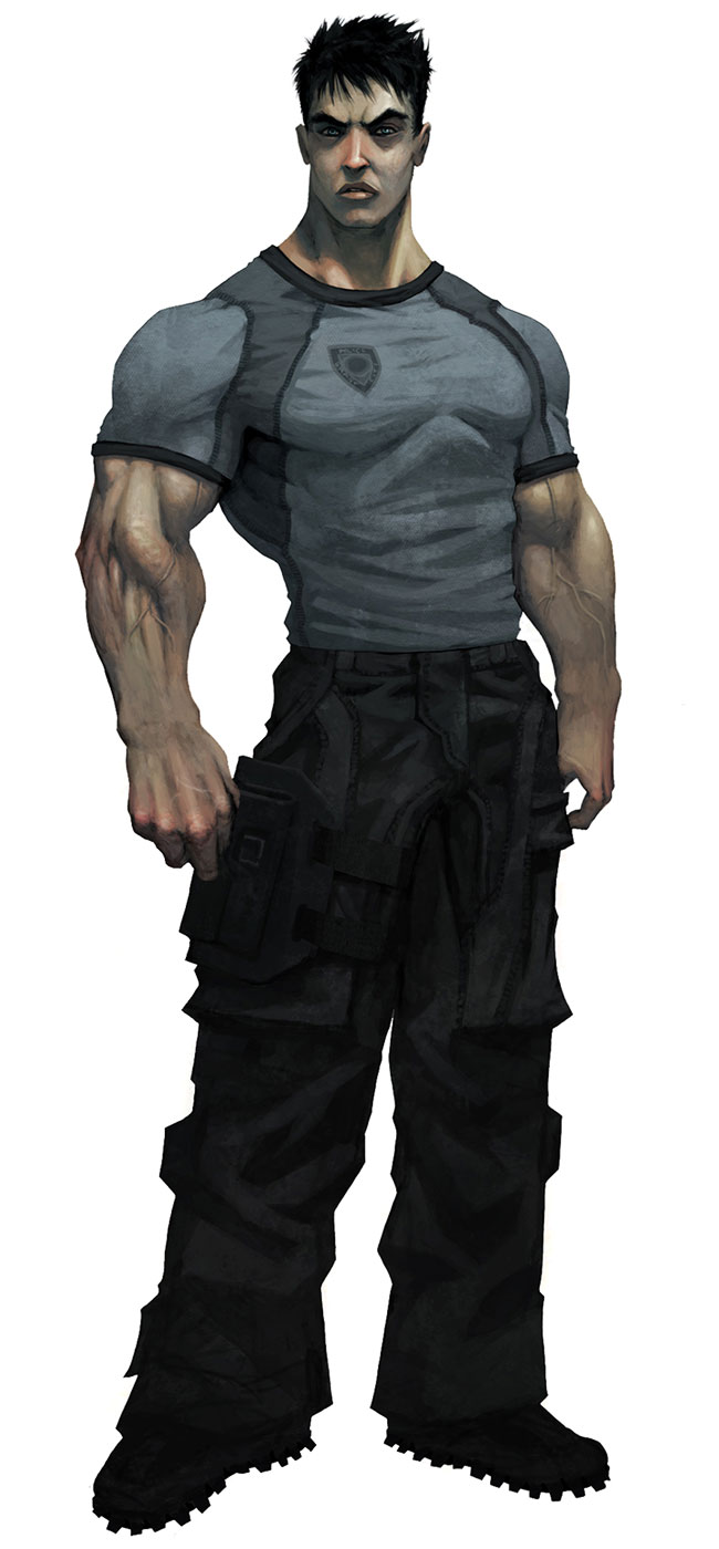 Jack Slate Artwork from Dead to Rights: Retribution