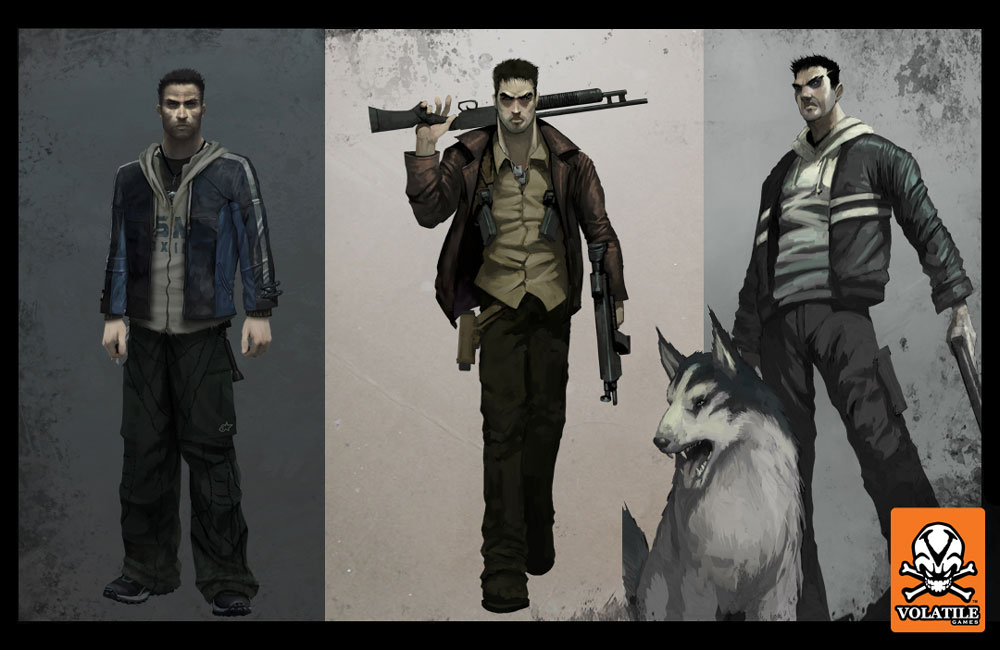 Jack Slate Concept Art from Dead to Rights: Retribution
