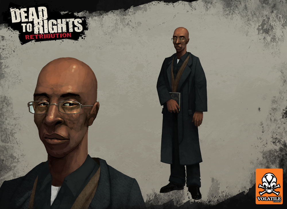 Preacherman Art from Dead to Rights: Retribution