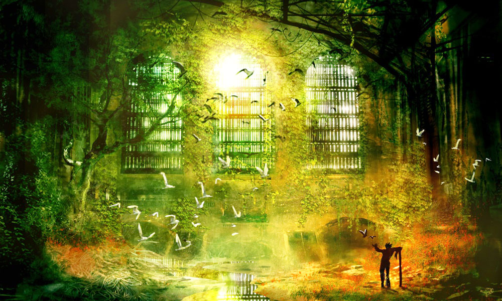 Environment Art from Enslaved: Odyssey to the West