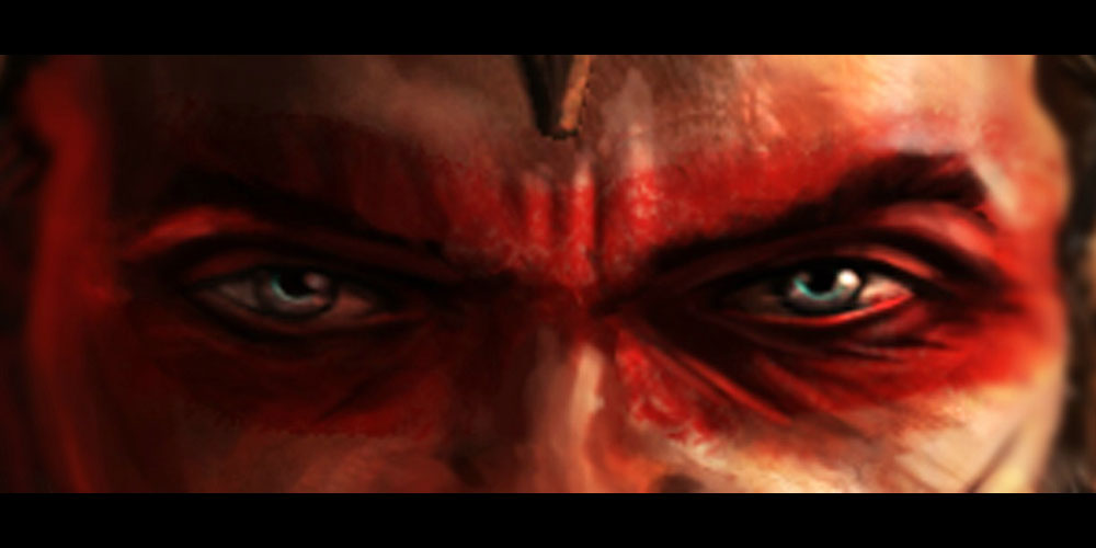 Monkey - Eyes Art from Enslaved: Odyssey to the West