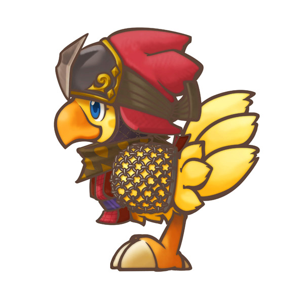 Chocobo Ninja Art from Final Fantasy Fables: Chocobo's Dungeon