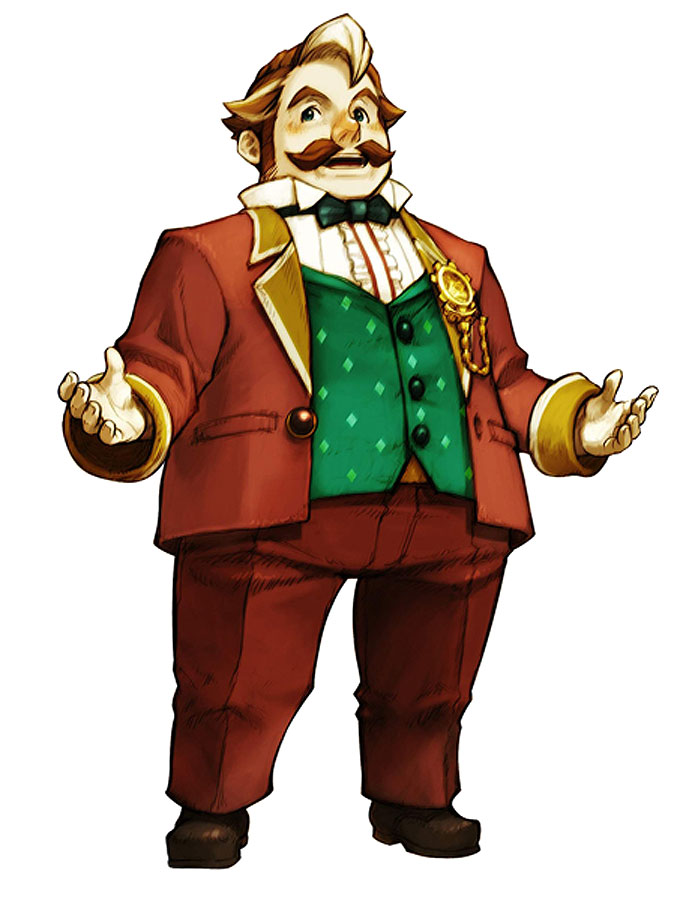 Mayor Gale Art from Final Fantasy Fables: Chocobo's Dungeon