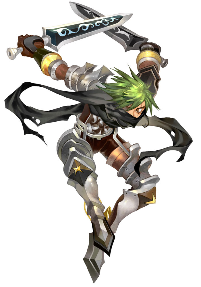 Blade Male Art from Flyff