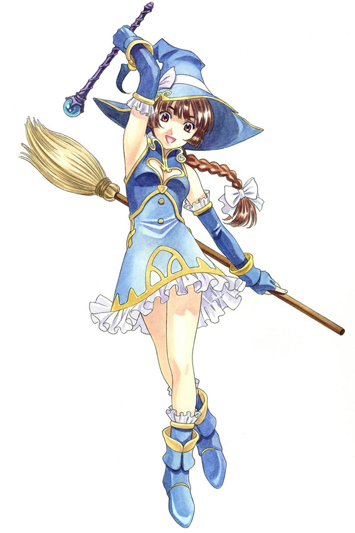 Magician Female Art from Flyff