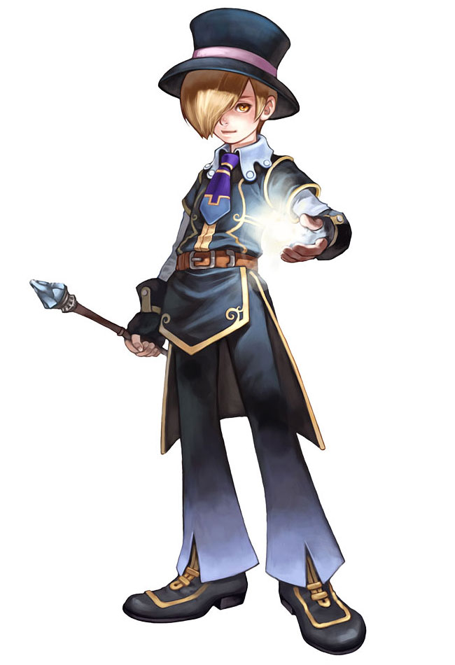 Magician Male Art from Flyff