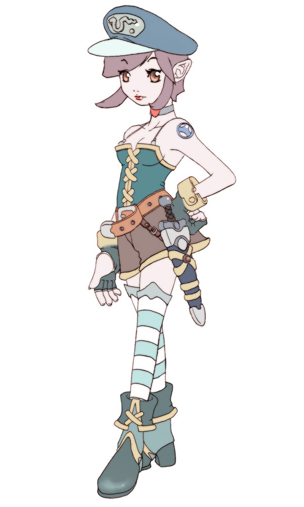 Mercenary Female Art from Flyff