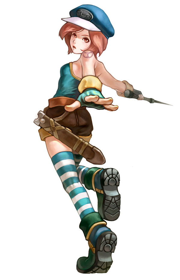 Mercenary Female Art from Flyff