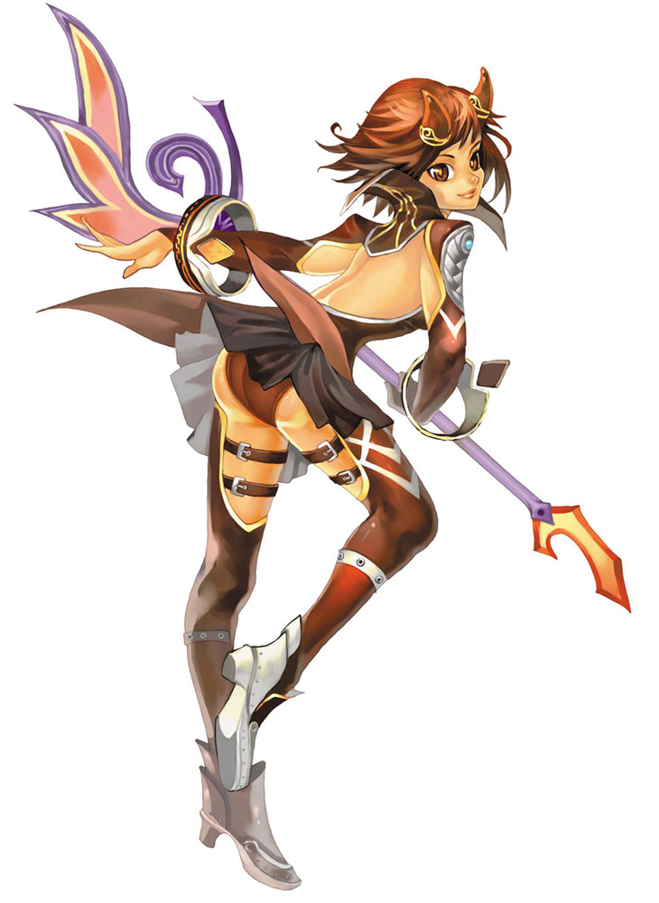 Psykeeper Female Art from Flyff