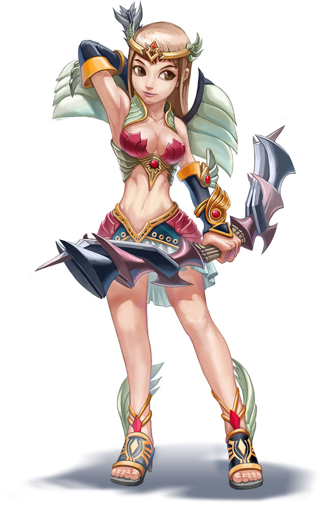 Ranger Female Art from Flyff