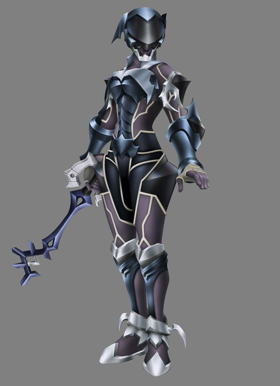 Aqua - Keyblade Armor Art from Kingdom Hearts: Birth by Sleep