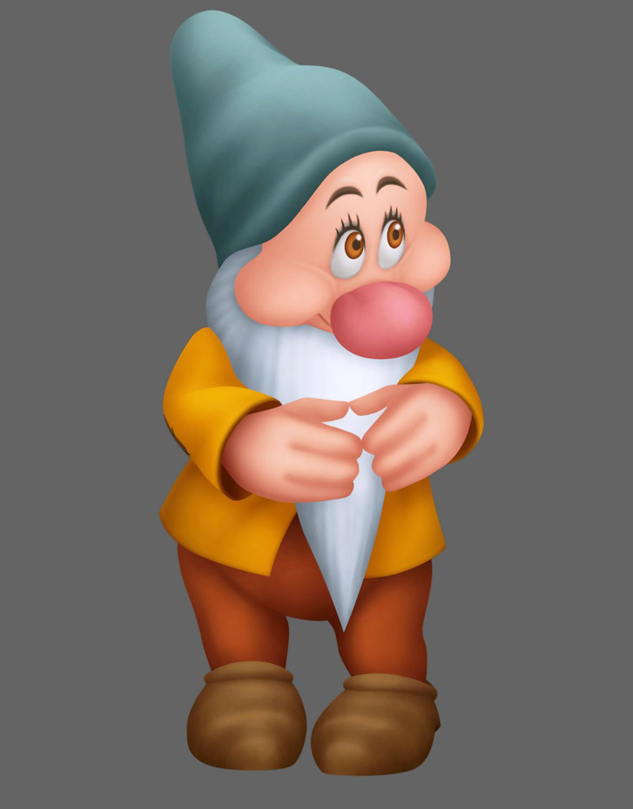 Bashful Art from Kingdom Hearts: Birth by Sleep