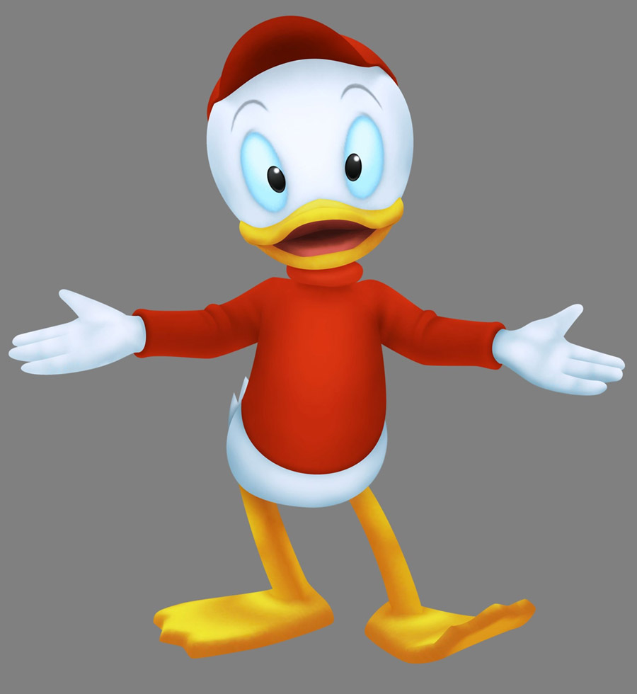 Huey Art from Kingdom Hearts: Birth by Sleep