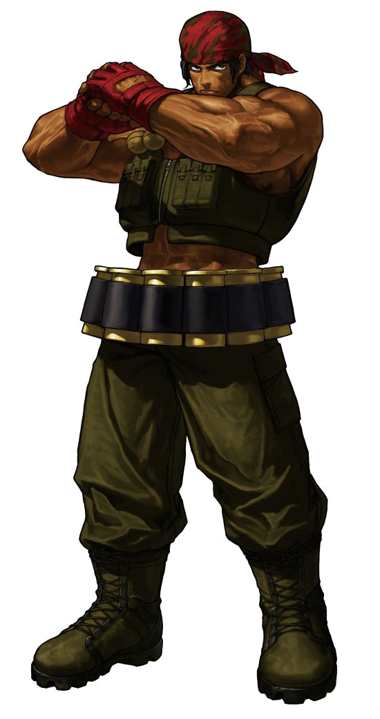 Ralf Jones Art from King of Fighters XIII