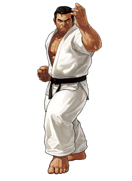 Takuma Sakazaki Art from King of Fighters XIII