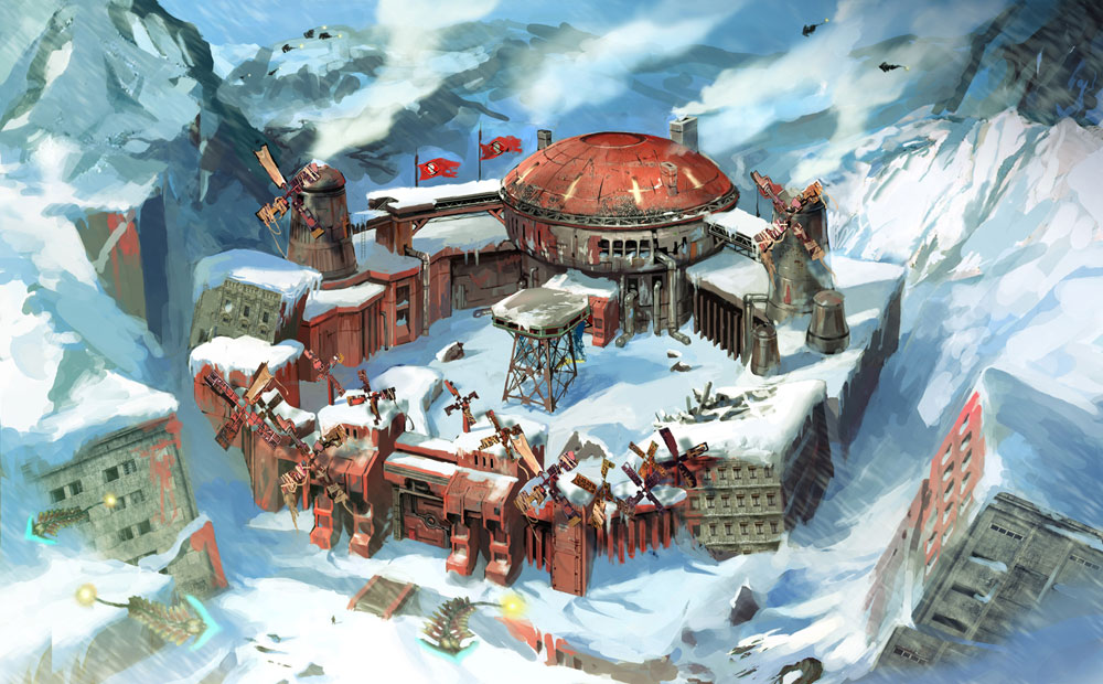 Environment Art from Lost Planet: Extreme Condition