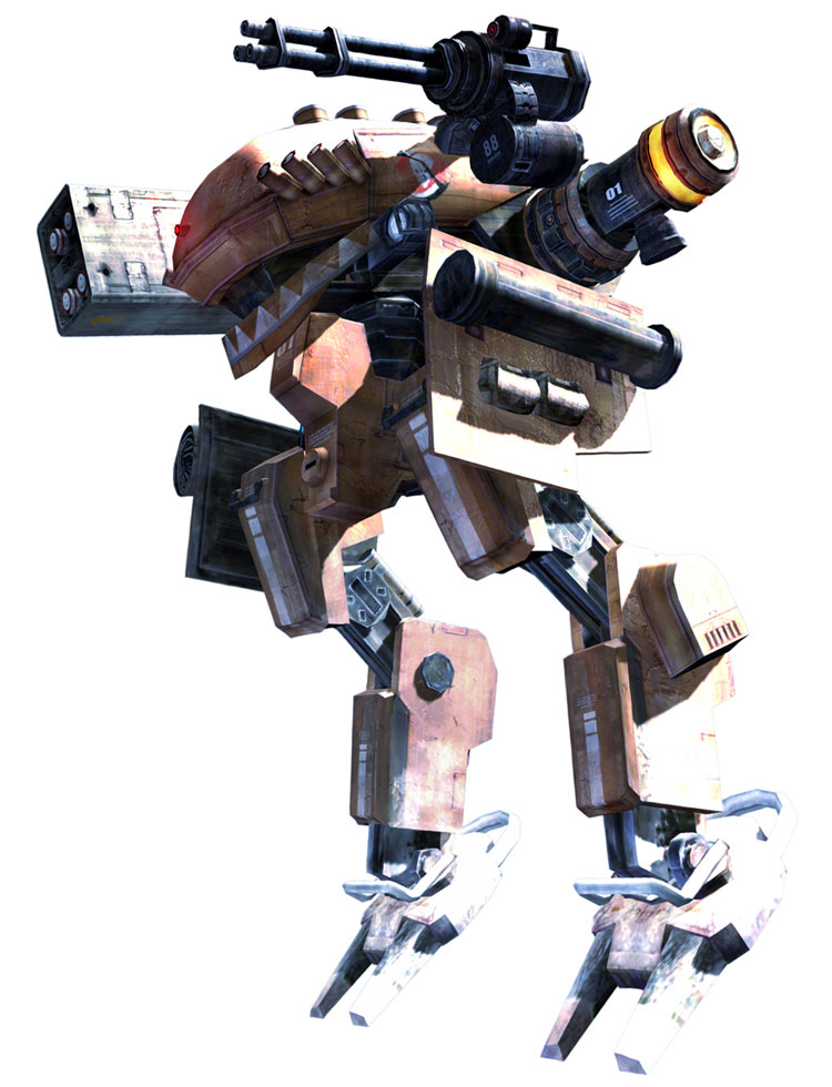 Vital Suit: GTB-22CC Art from Lost Planet: Extreme Condition