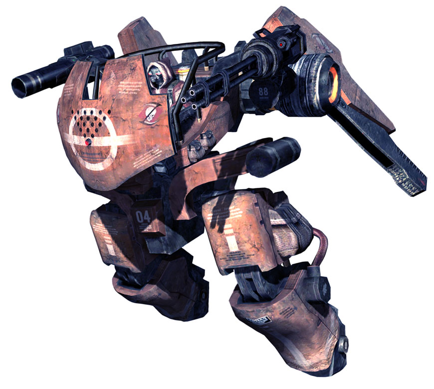 Vital Suit: GTF-11CC Art from Lost Planet: Extreme Condition
