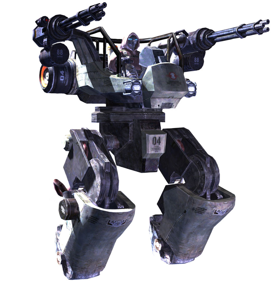 Vital Suit: GTT-01 Nida Art from Lost Planet: Extreme Condition