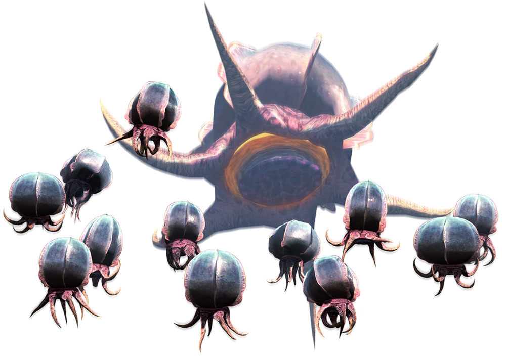 Jellite Art from Lost Planet: Extreme Condition