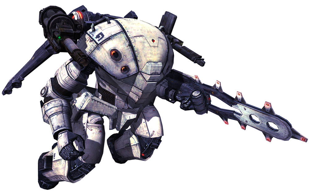 Vital Suit: PTX-40A Art from Lost Planet: Extreme Condition