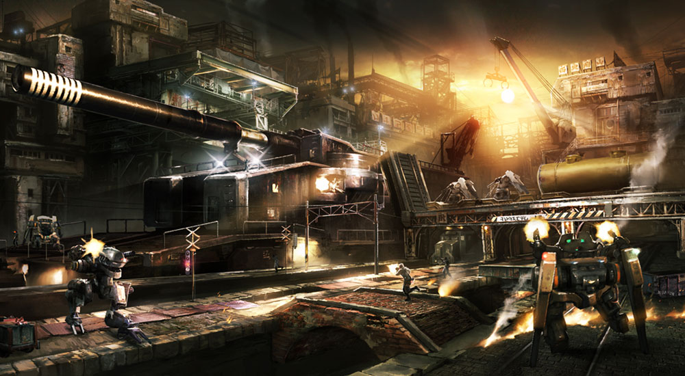 Cannon Art from Lost Planet 2