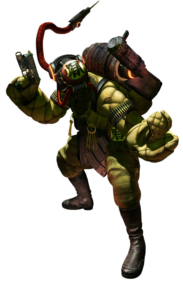 Carpetbagger Art from Lost Planet 2