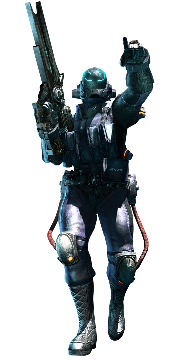 Ex NEVEC Art from Lost Planet 2
