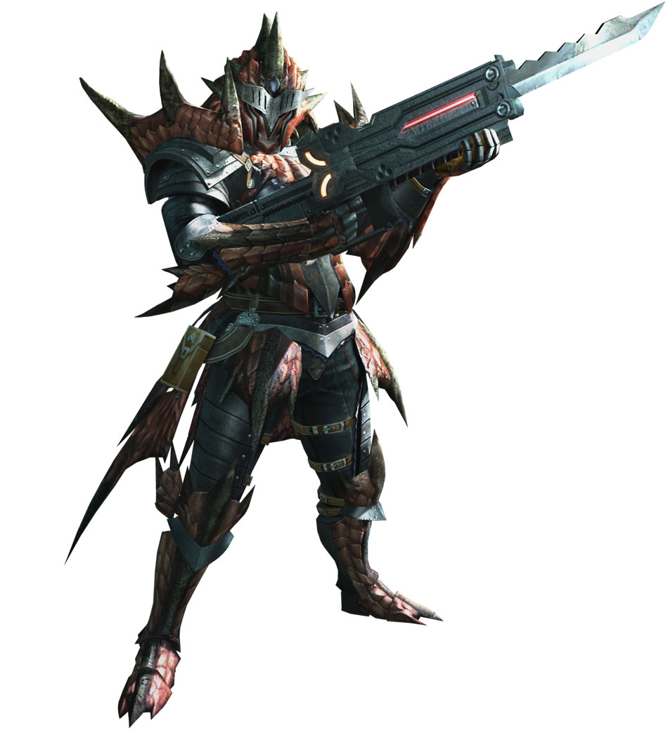 Monster Hunter Skin Art from Lost Planet 2