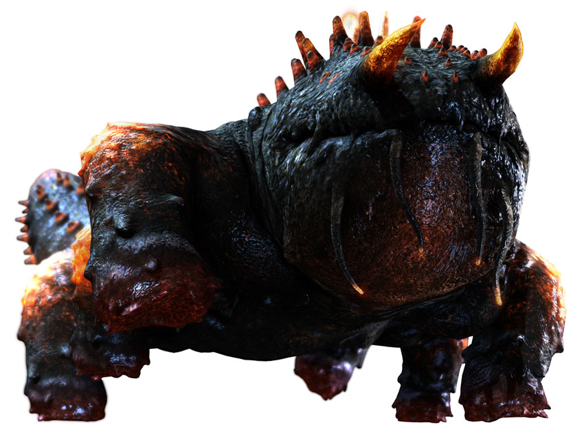 Salamander Art from Lost Planet 2