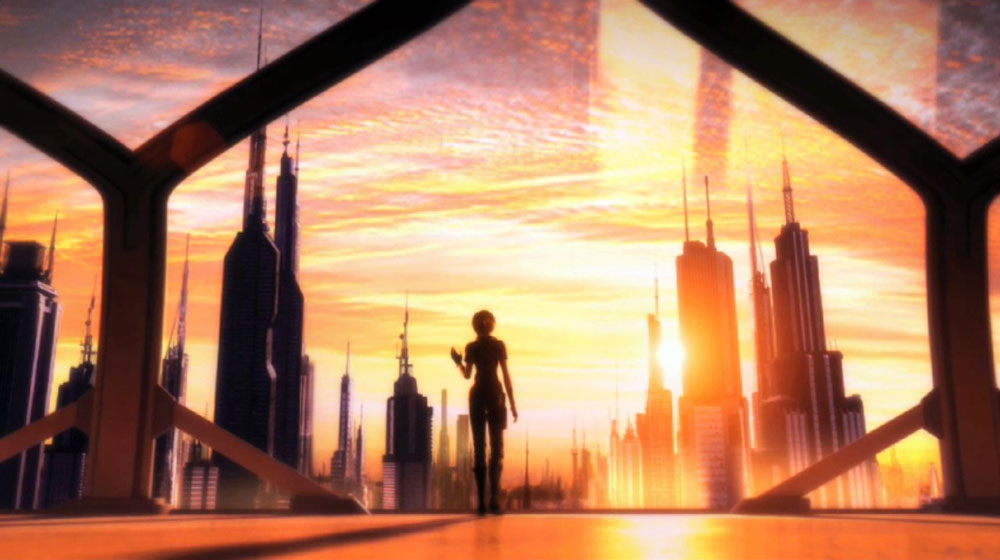 Cityscape Art from Metroid: Other M