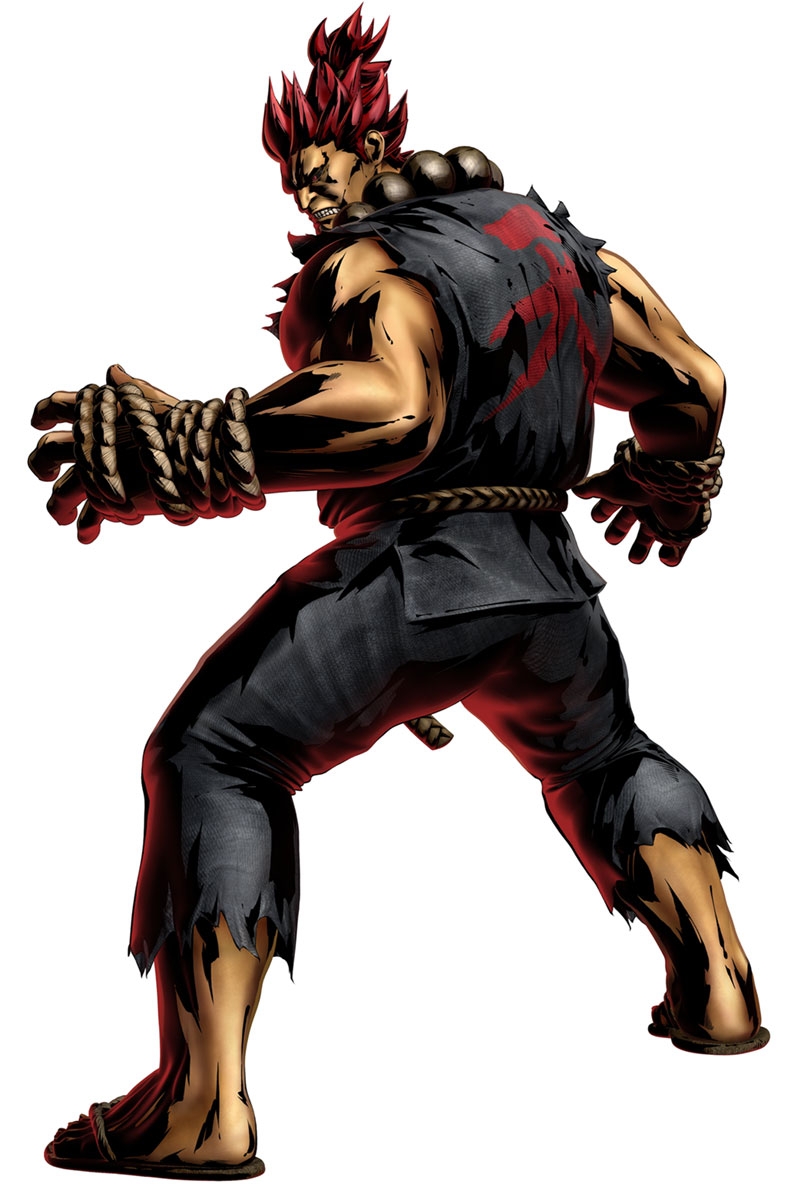 Akuma Art from Marvel vs. Capcom 3