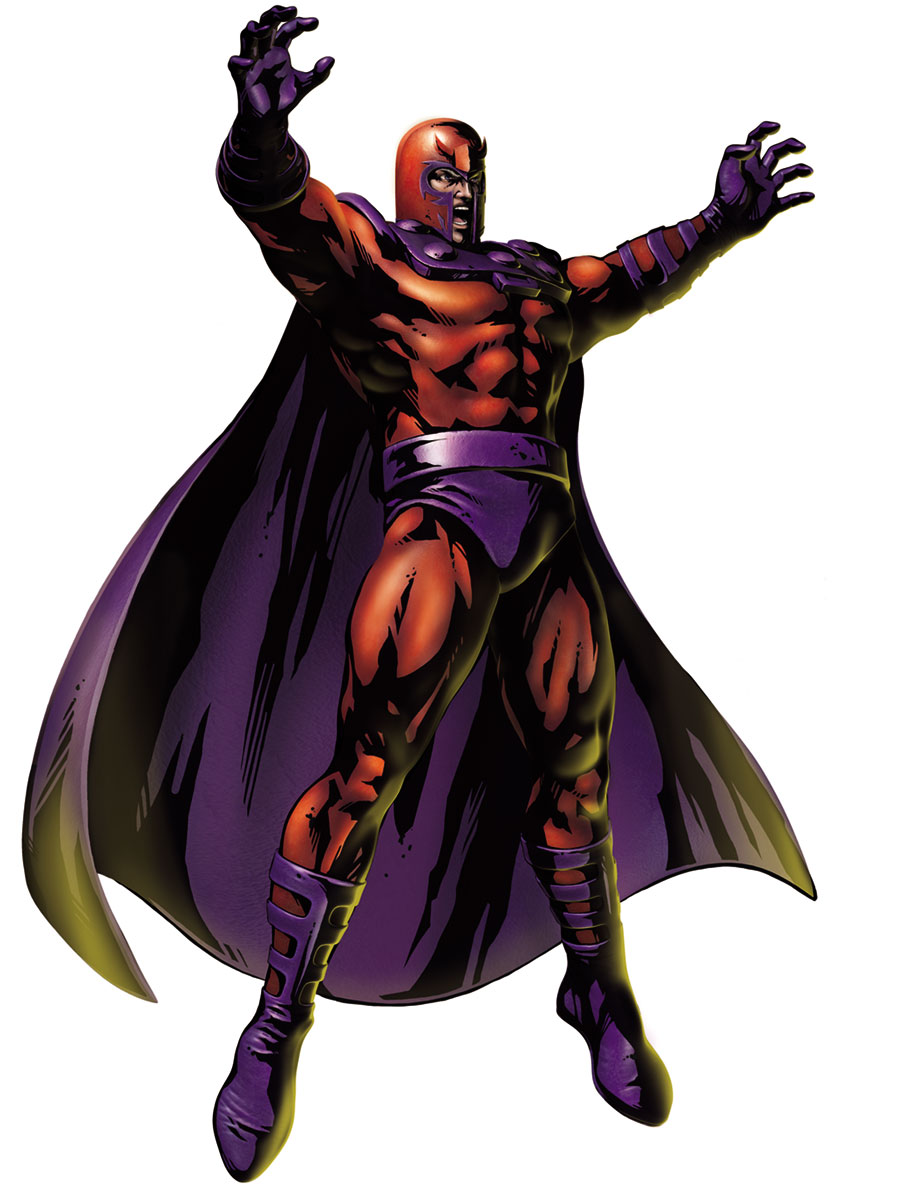 Magneto Art from Marvel vs. Capcom 3