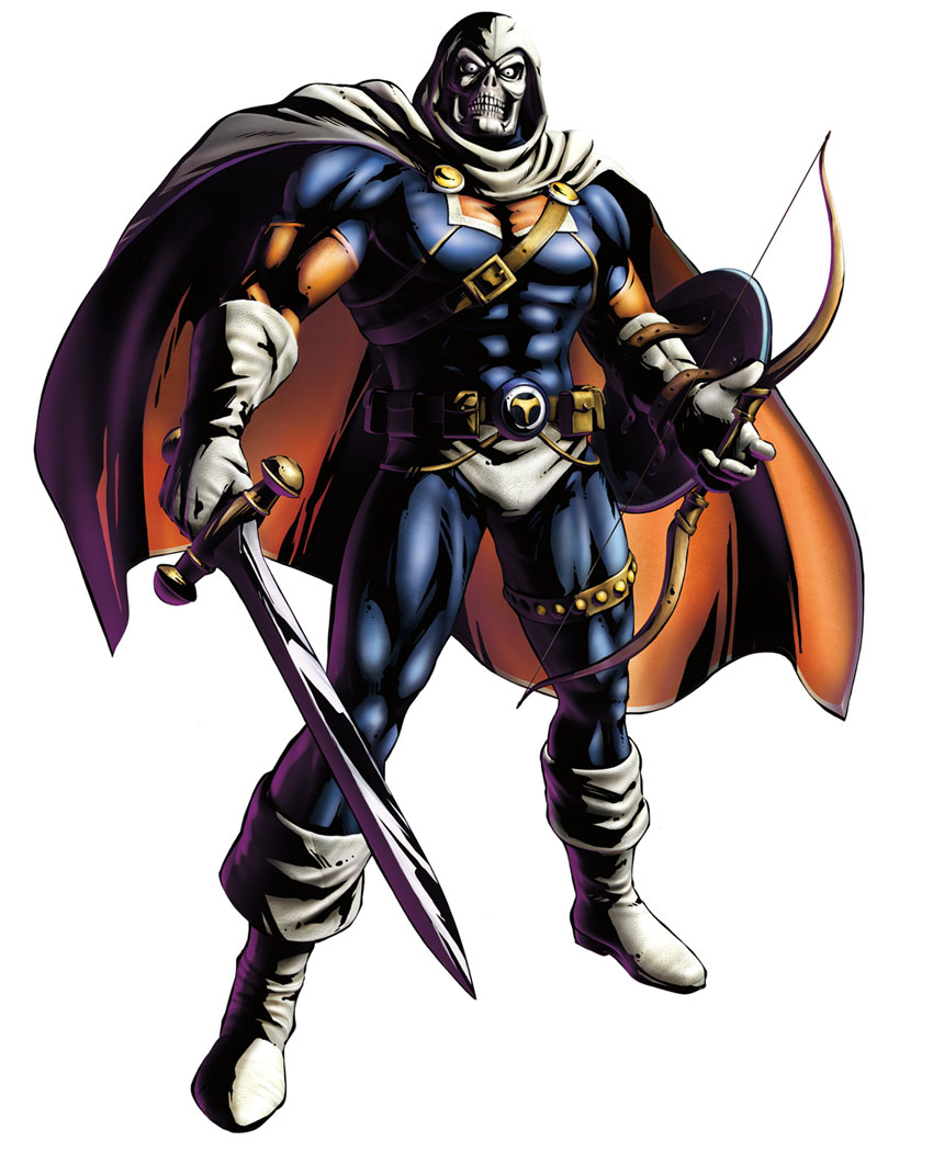 Taskmaster Art from Marvel vs. Capcom 3