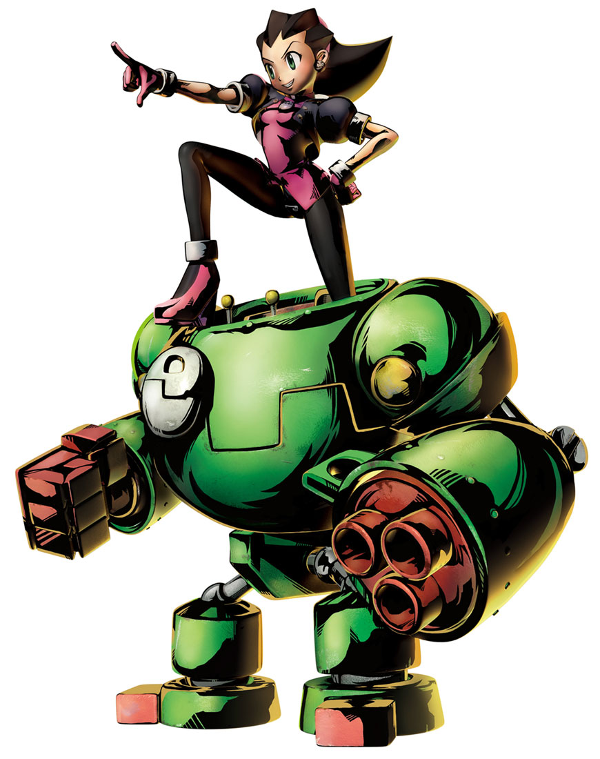 Tron Bonne Art from Marvel vs. Capcom 3