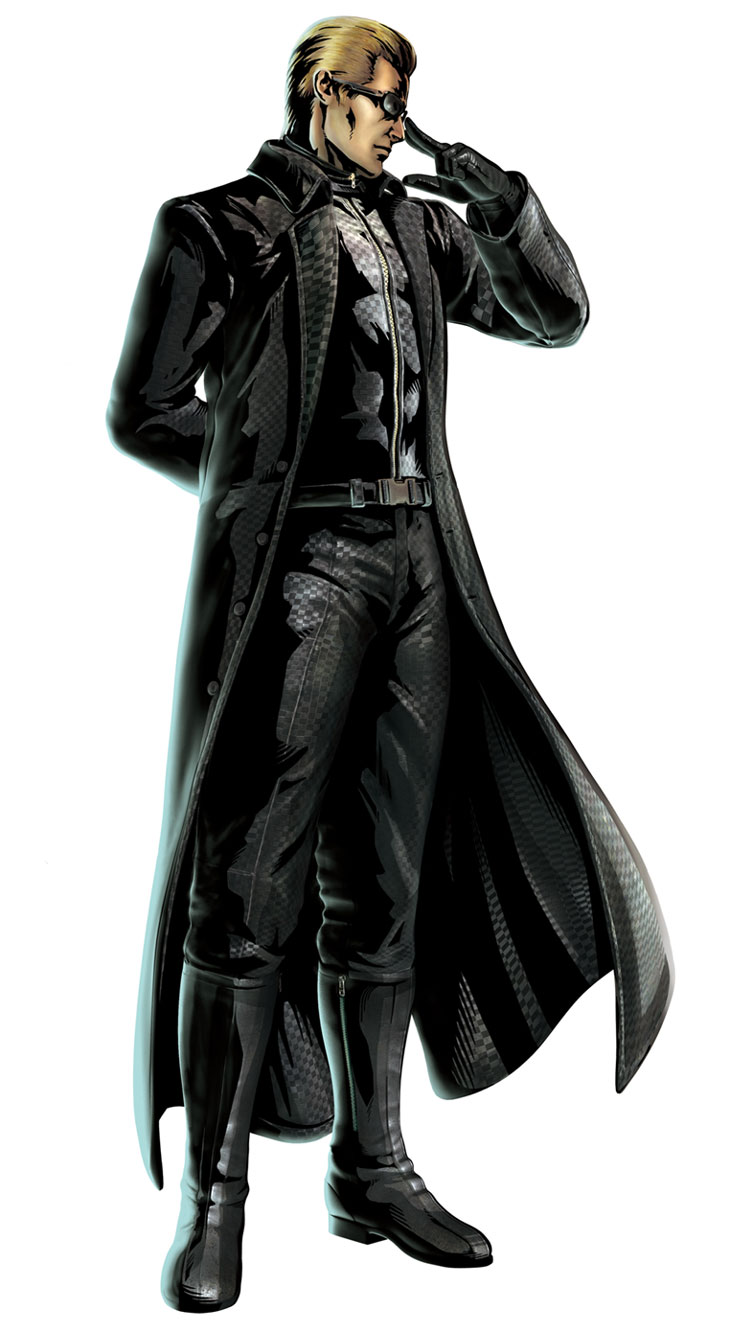 Wesker Art from Marvel vs. Capcom 3