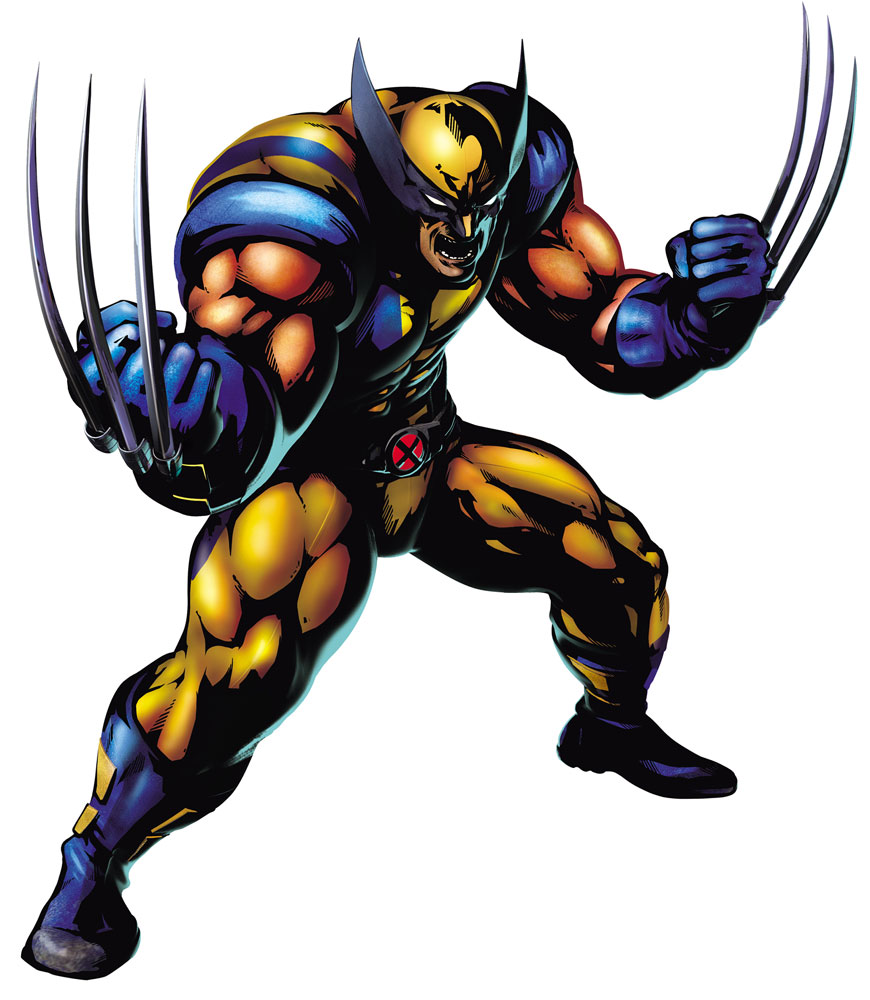 Wolverine Art from Marvel vs. Capcom 3