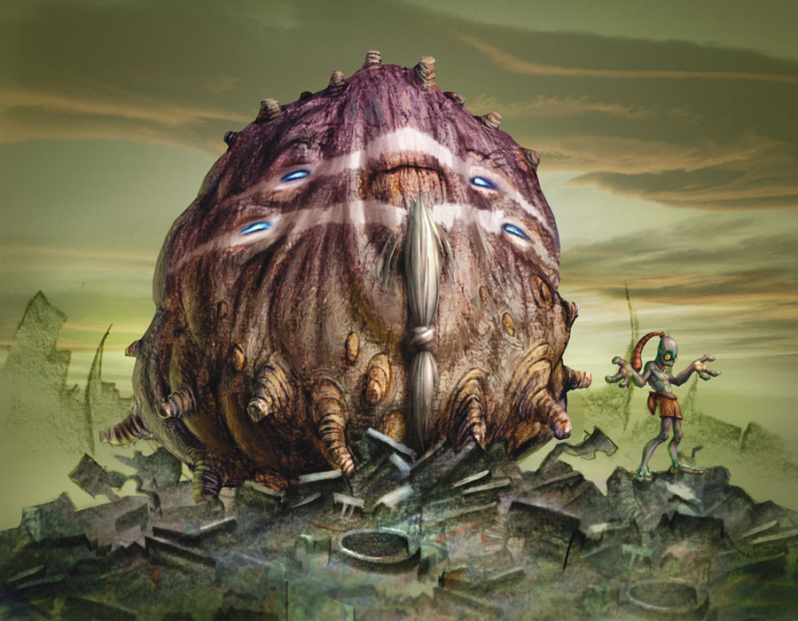 Almighty Raisin Art from Oddworld: Munch's Oddysee