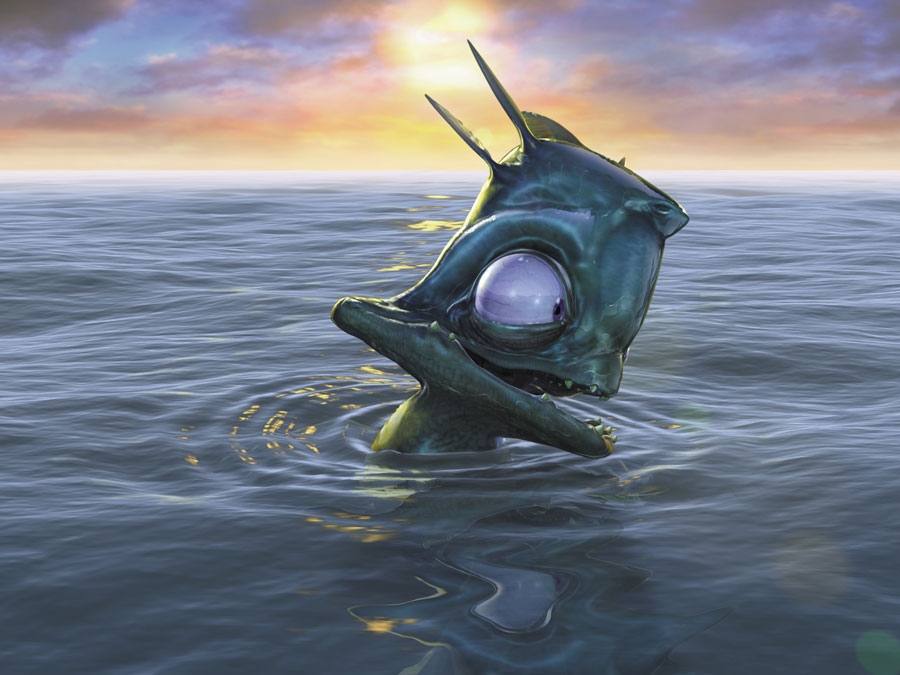 Munch Art from Oddworld: Munch's Oddysee