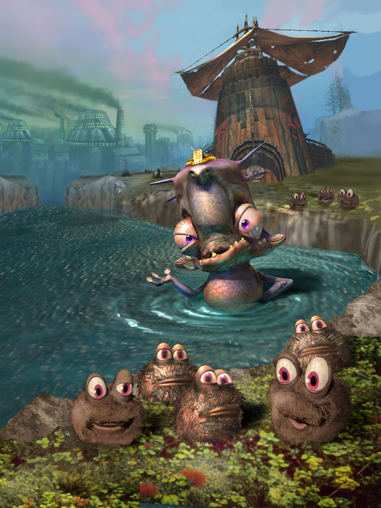 Munch Art from Oddworld: Munch's Oddysee